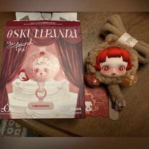 Skull Panda YFM lanyard Pranky Peanut